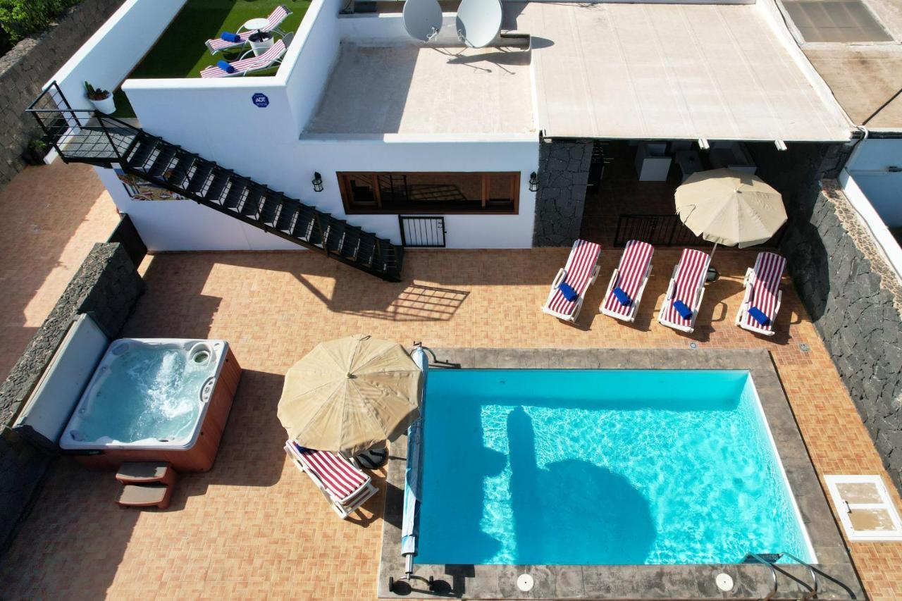 Villa Aurelia-Pool, Jacuzzi And Solarium Playa Blanca  Buitenkant foto